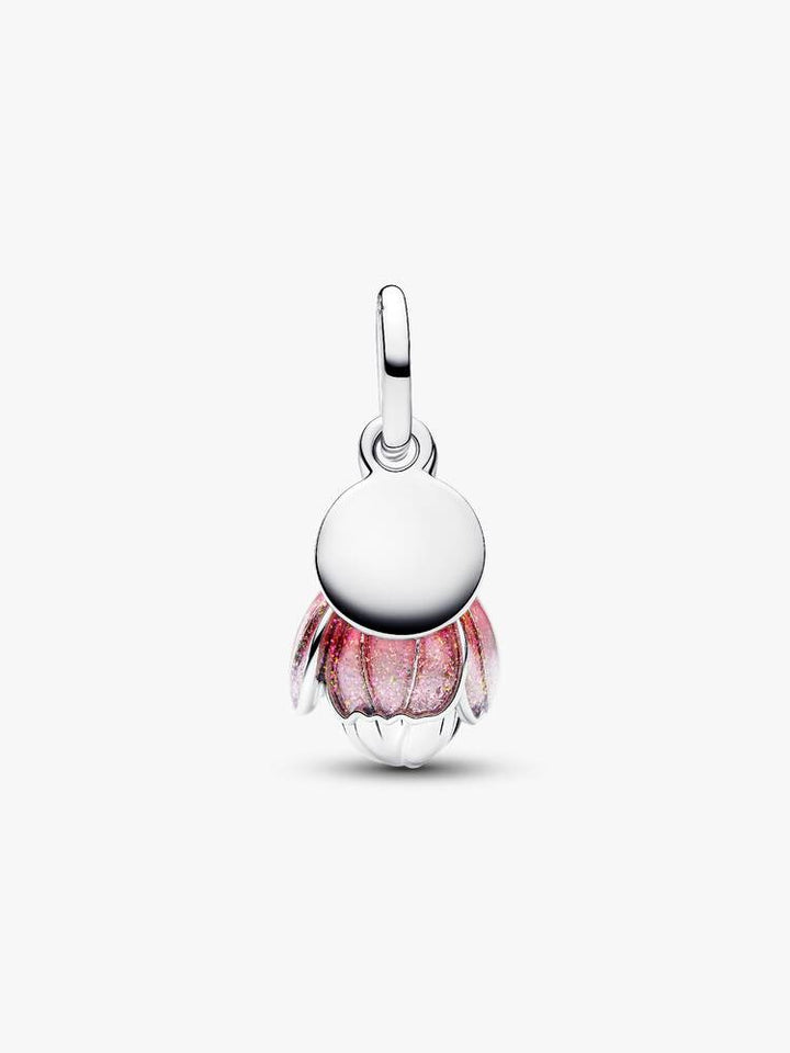 Pandora Twee-Tone Bloeiende Bloem Dangle Bedel 764453C01