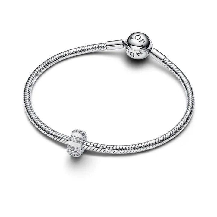 sterling zilveren clip met heldere zirkonia 793785C
