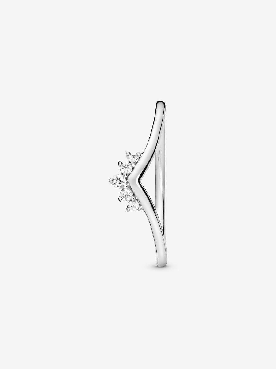 Pandora Ring Tiara Wishbone 198282CZ-52