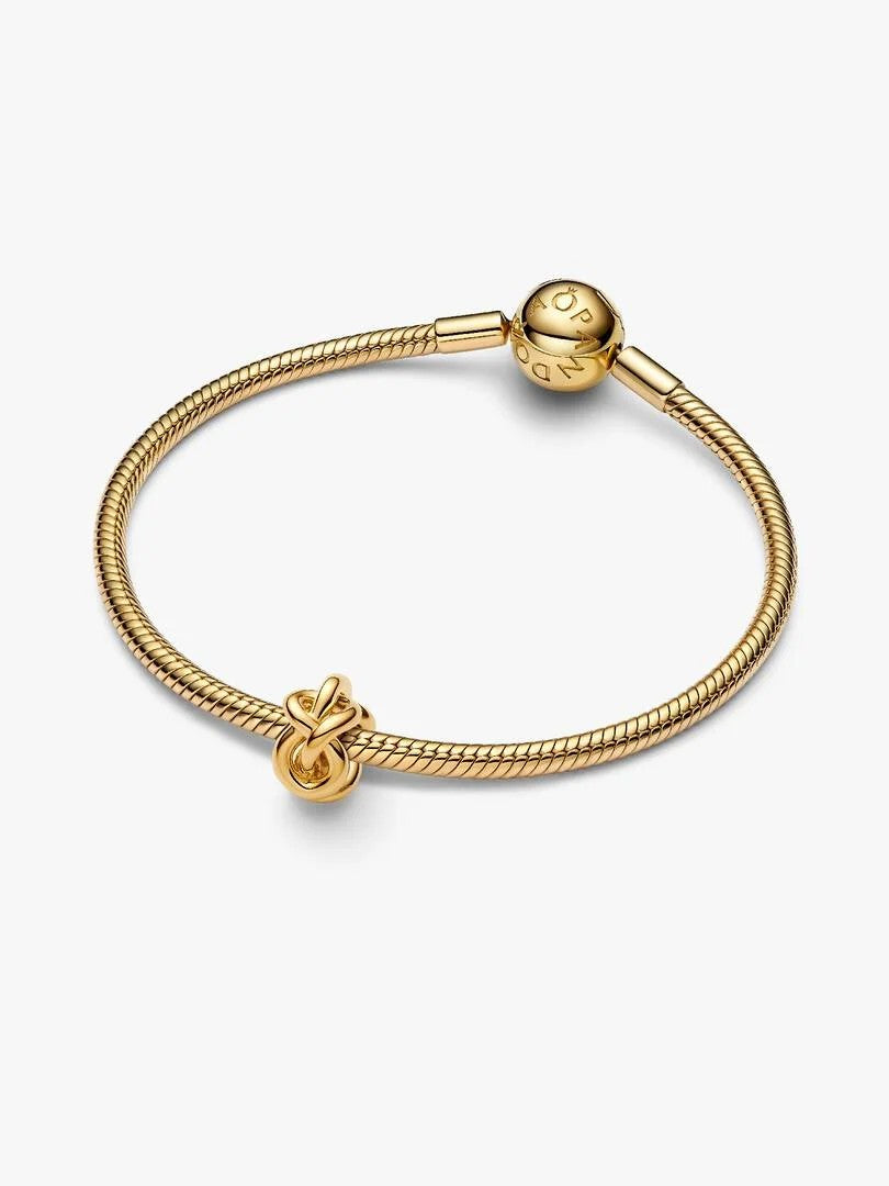 PANDORA Infinity Knot-bedel verguld 763755C00