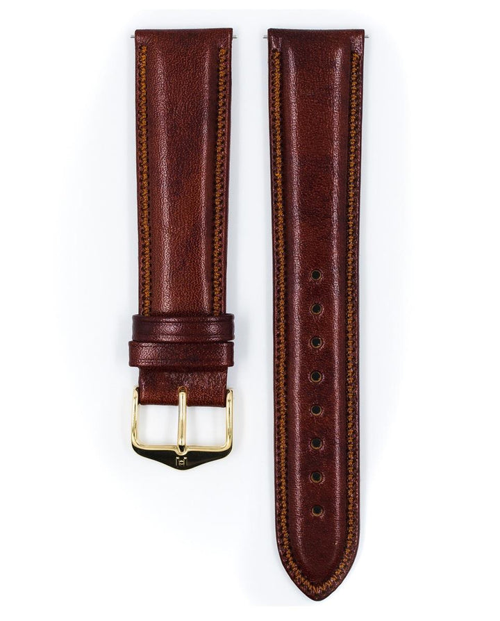 HIRSCH ASCOT L GOLDEN BROWN SHINY CALF 20/18MM