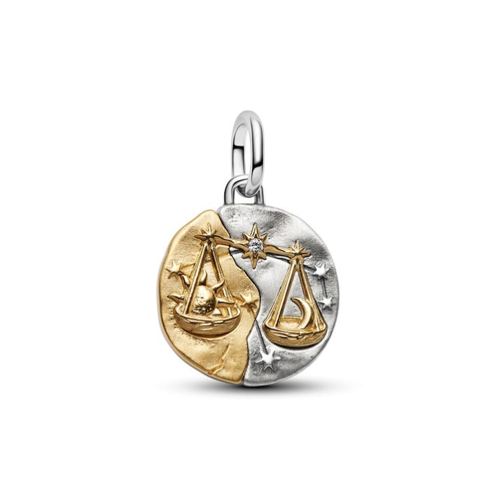 PANDORA Libra Zodiac Medallion Charm 764983C01