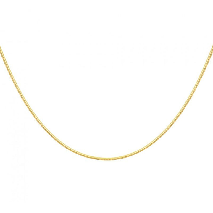 14 kt Slangen collier 1.9 mm 45 cm geelgoud