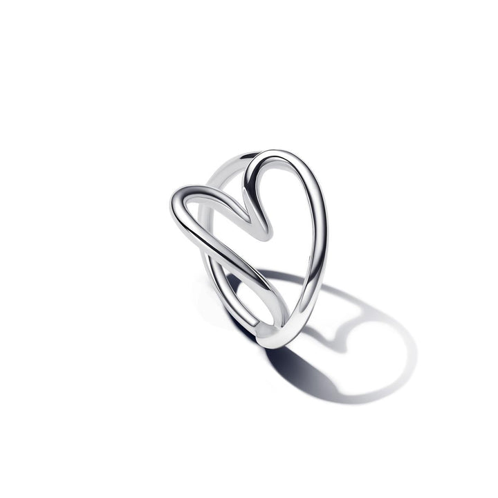 Pandora Organically Shaped Heart Ring 193288C00-54