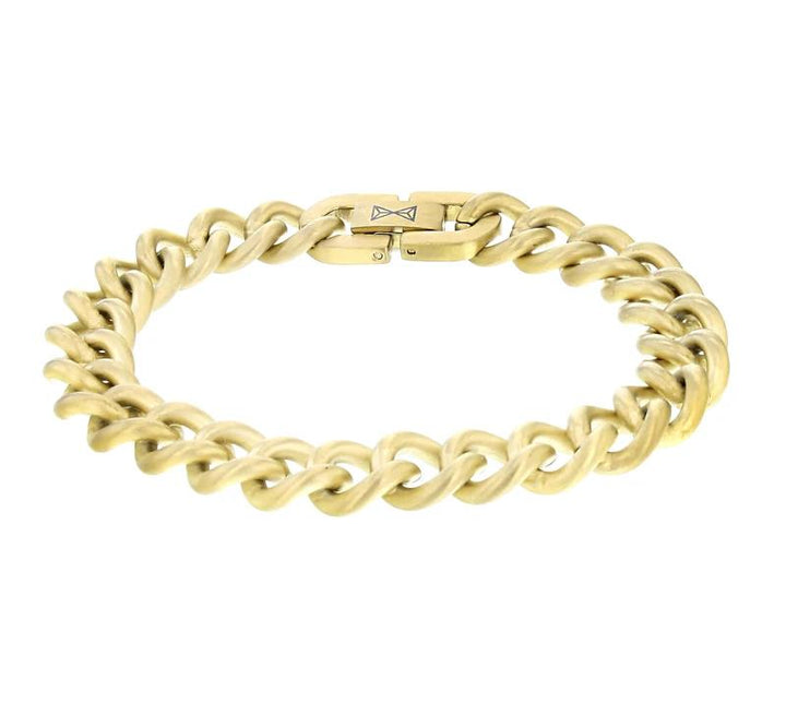 armband Aze Jewels GOURMETTE SATIN - DORE  AZ-BM002-D-195
