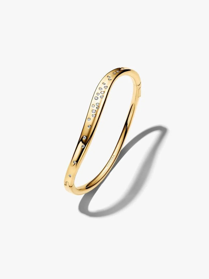 Pandora Vergulde Bangle met Zirkonia 564655C01