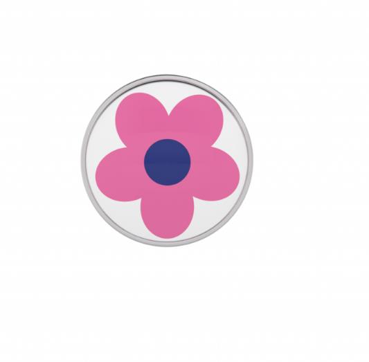 schietoorbellen Novelty bloem roze staal