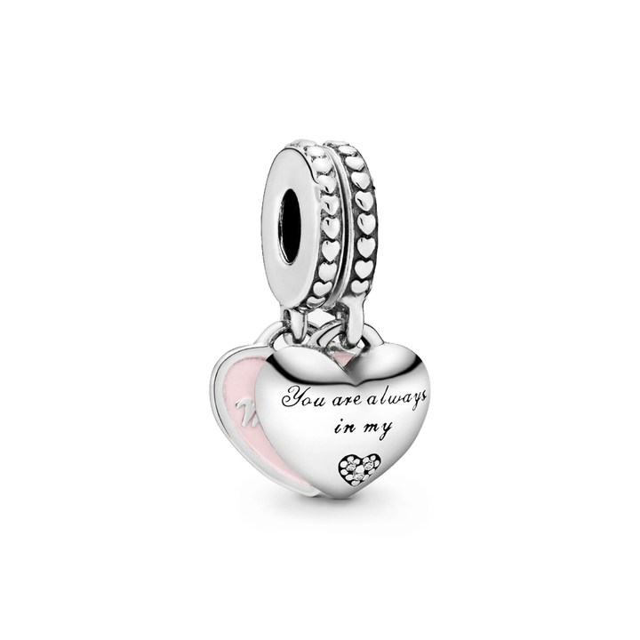 Pandora Moments Zilveren Bedel Hart Zirkonia 791950CZ