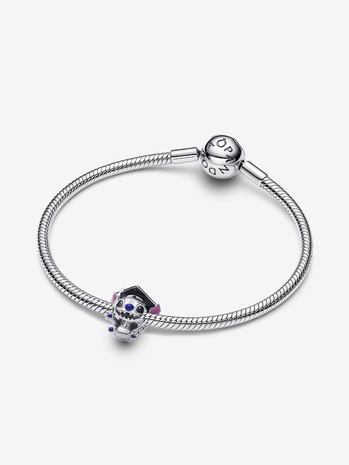 PANDORA 793789C01 Disney Stitch Graduation Charm