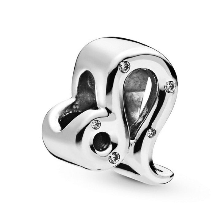 Leo sterrebeeld sterling silver charm 798414C01