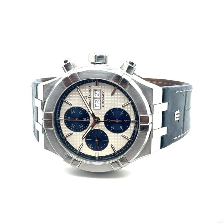 Maurice Lacroix Aikon horloge Automatic Chronograph AI6038-SS002-131-2 – Occasion