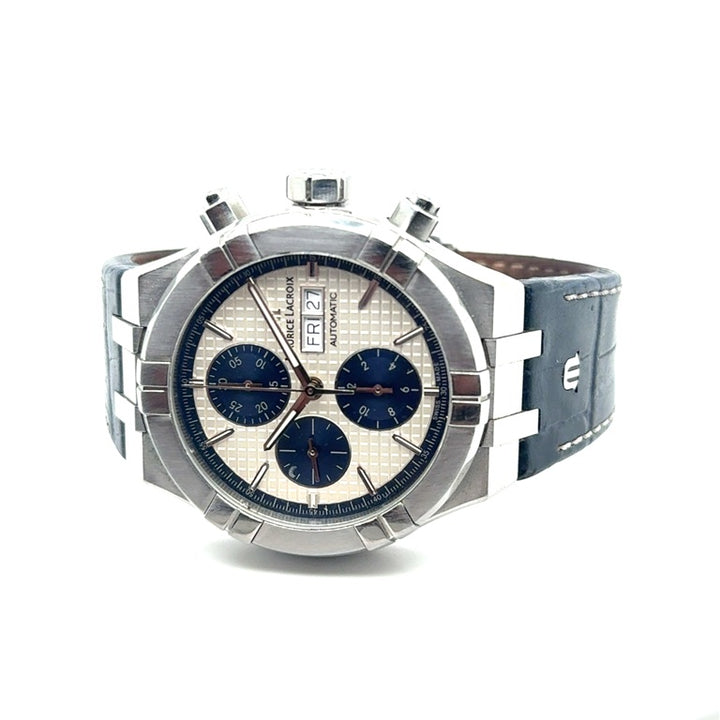 Maurice Lacroix Aikon horloge Automatic Chronograph AI6038-SS002-131-2 – Occasion
