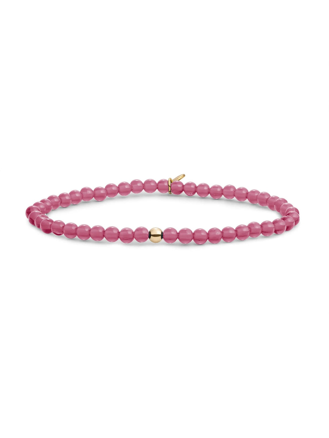 Sparkling Jewels Saturn Armband Small Candy Jade Gold Plated – SBG-GEM69-ADD-4MM