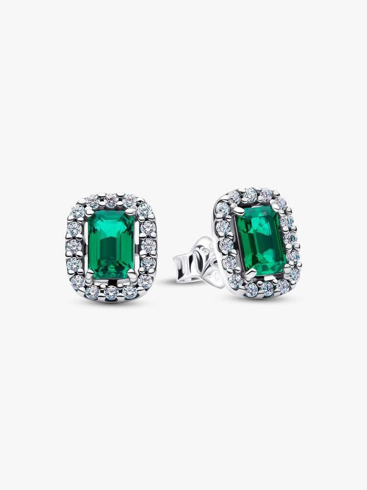 Pandora Sparkling Rectangular Stud Oorbellen 294501C01