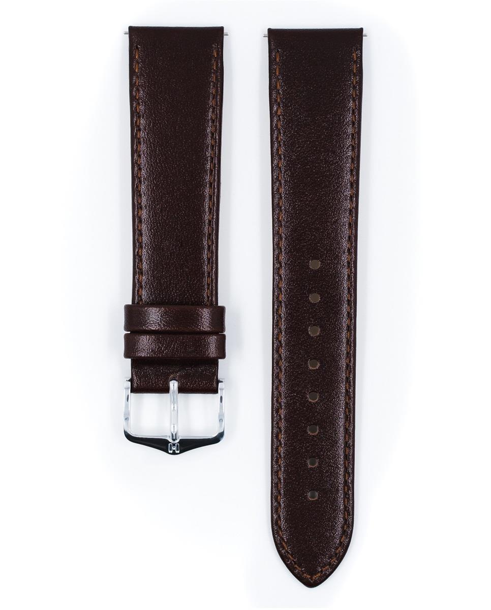 HIRSCH OSIRIS L BROWN SHINY CALF 18/16MM