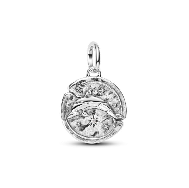 PANDORA Dolphin Medallion Charm 794807C01