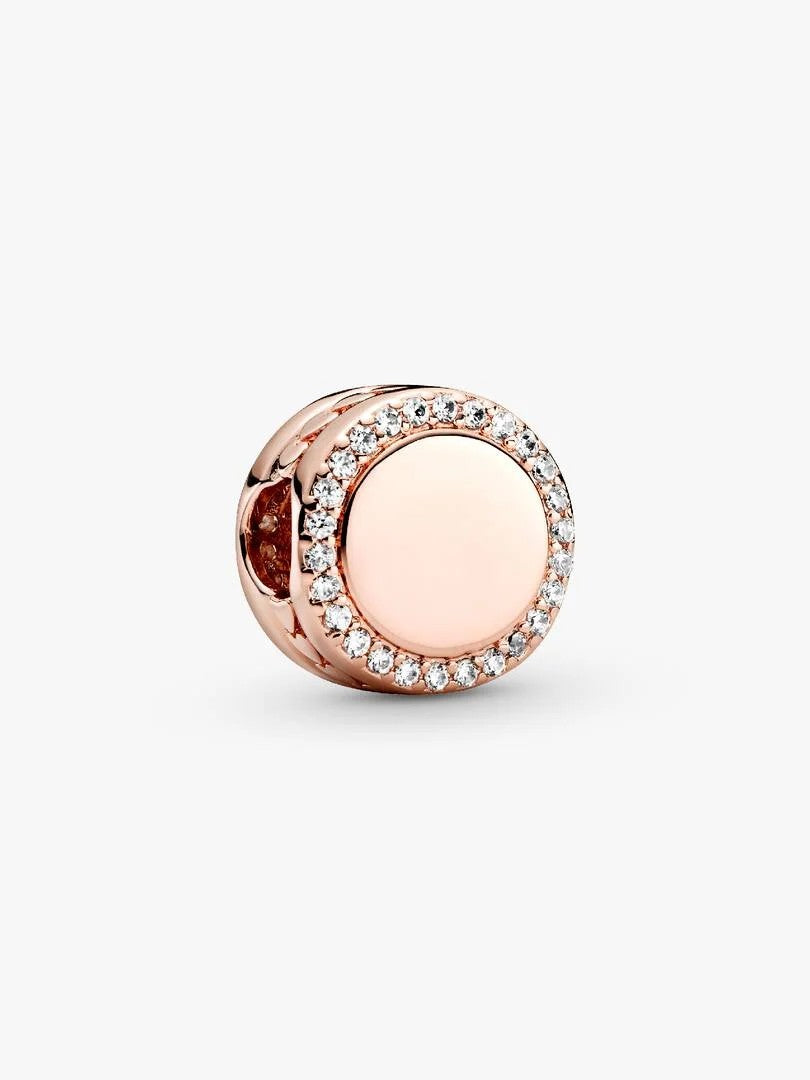 Pandora Charm Graveerbaar Rondje 788747C01