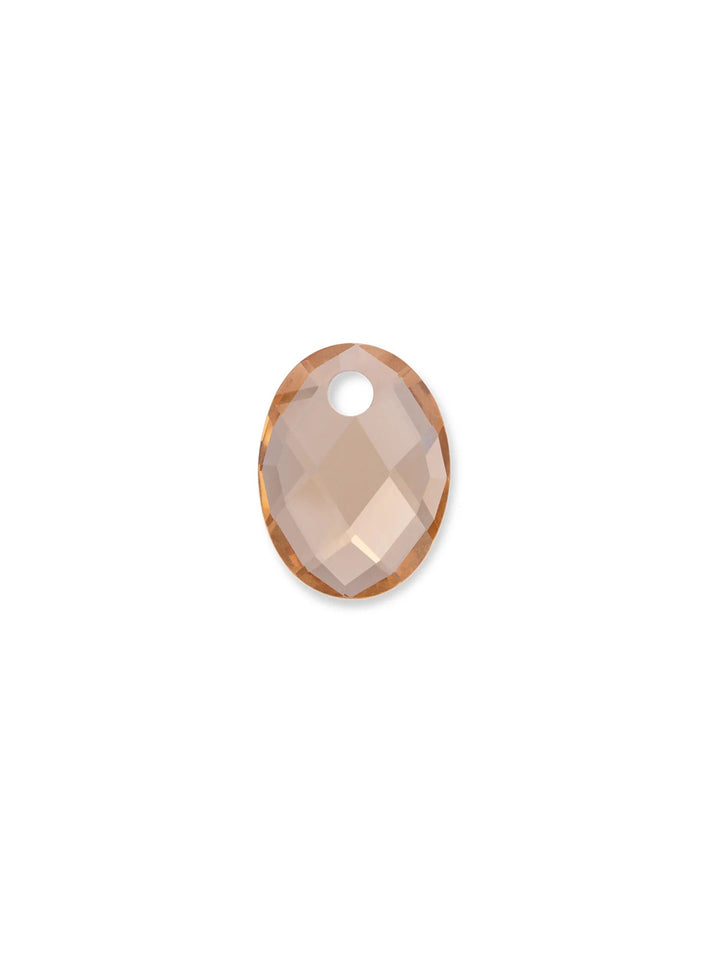 Sparkling Jewels Pendant Edelsteen Medium Oval Light Citrine Quartz – PENGEM65-MO
