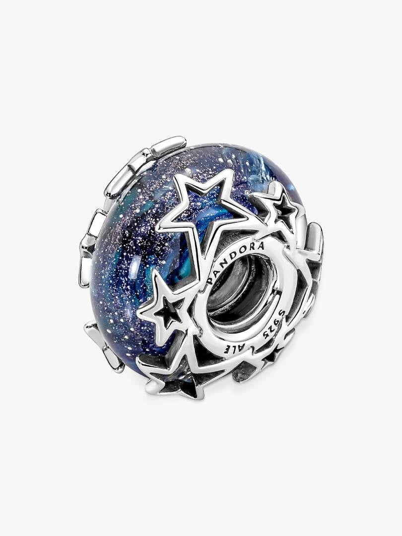 Pandora Hemelsblauw & Ster Murano Bedel 790015C00