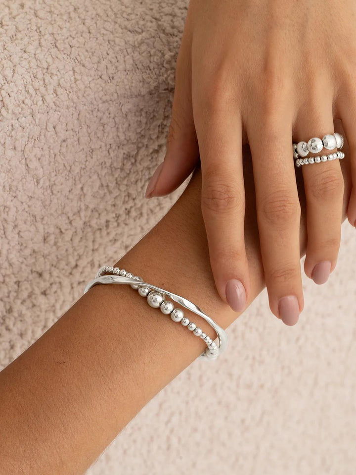 Bracelet | Wave Mix - Silver SB-S-MIX-04
