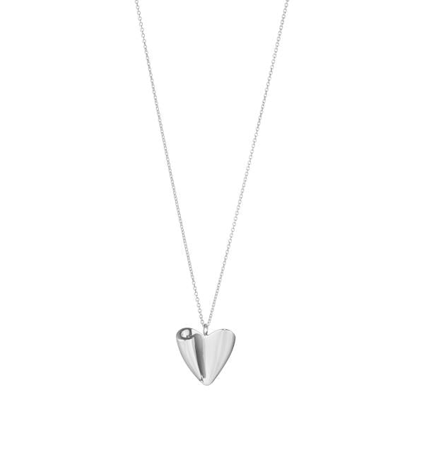Georg Jensen Folded Heart Collier 20001526