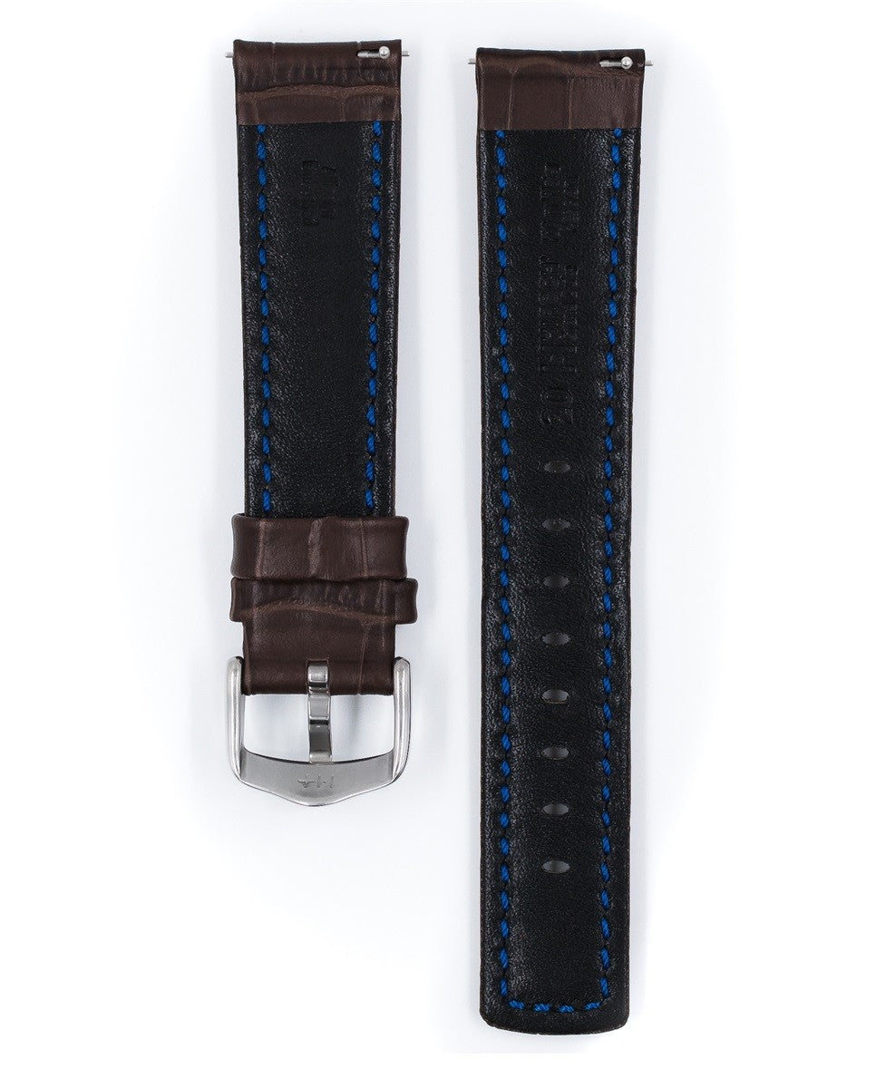 HIRSCH GRAND DUKE L BROWN CALF 20/18MM