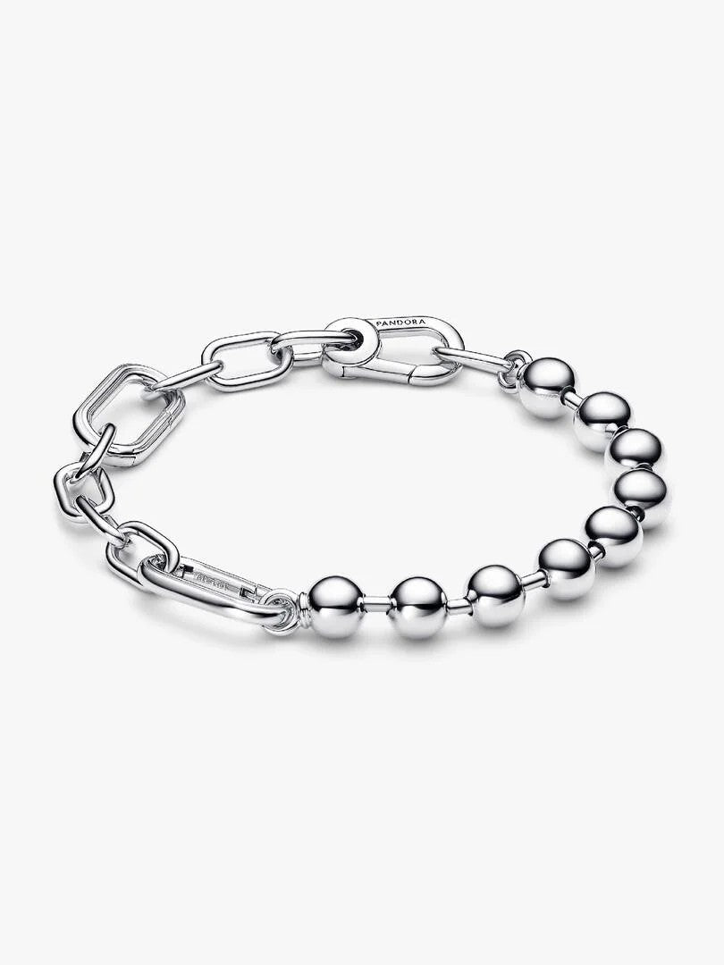 Sterling silver bead and link 592793C00-4