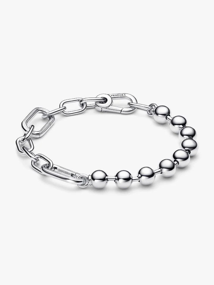 Sterling silver bead and link 592793C00-4