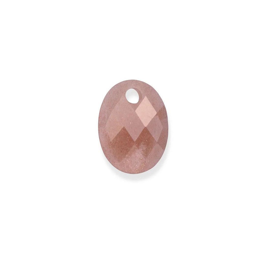 Pendant Gemstone | Medium Oval Sunstone PENGEM58-MO