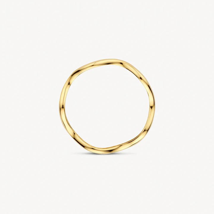 14k Blush Jewels geelgouden Ring 1261YGO – Golvend Design