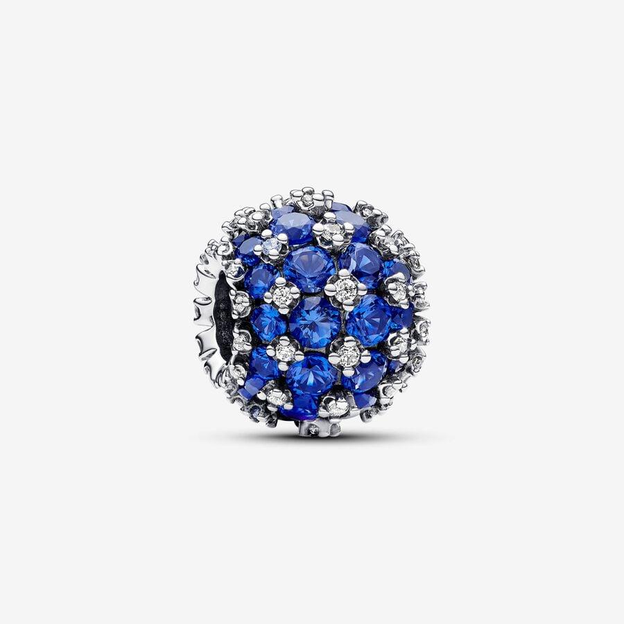 Pandora Sprankelende Ronde Blauwe Pavébedel 792630C02