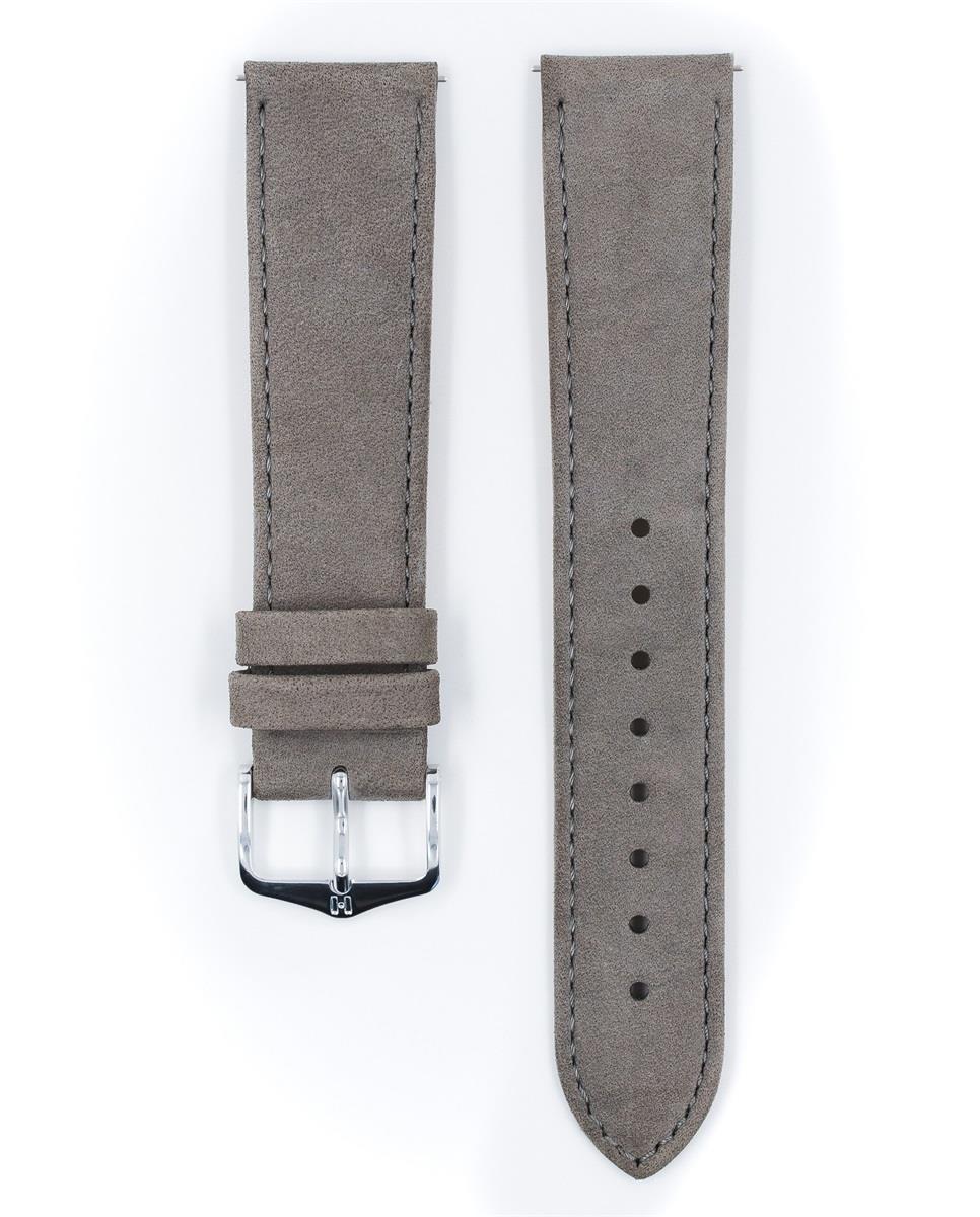 HIRSCH OSIRIS NUBUCK M GREY CALF 18/16MM