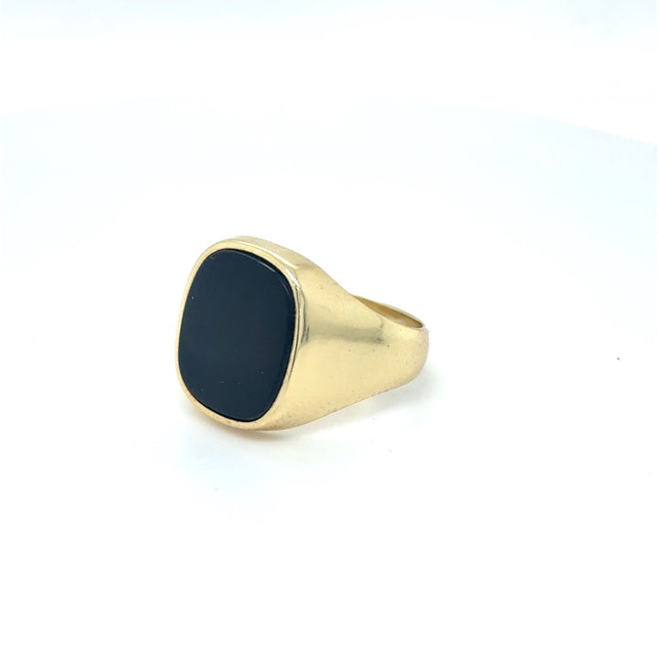 14 kt Geelgouden Zegelring 13 x 15 mm – Occasion