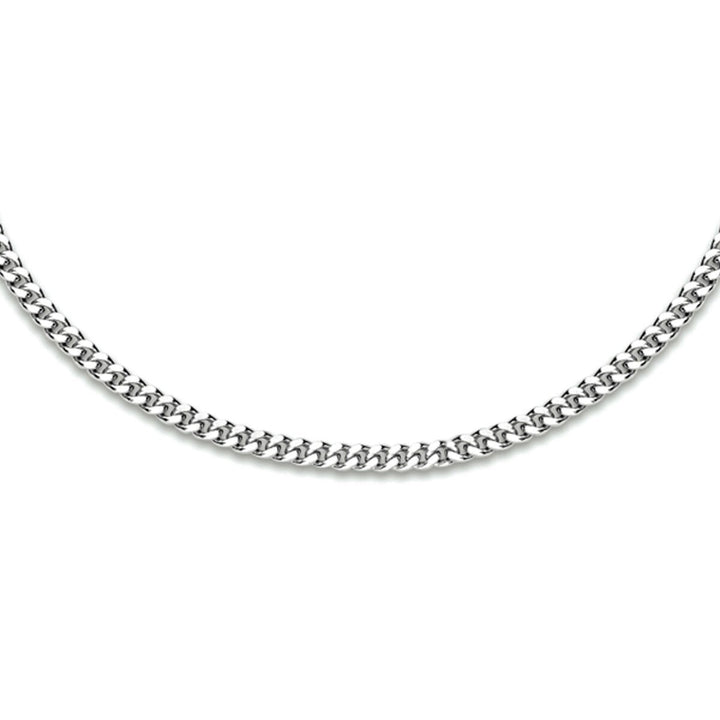 Zilver collier gourmette 1,6 mm 38 cm