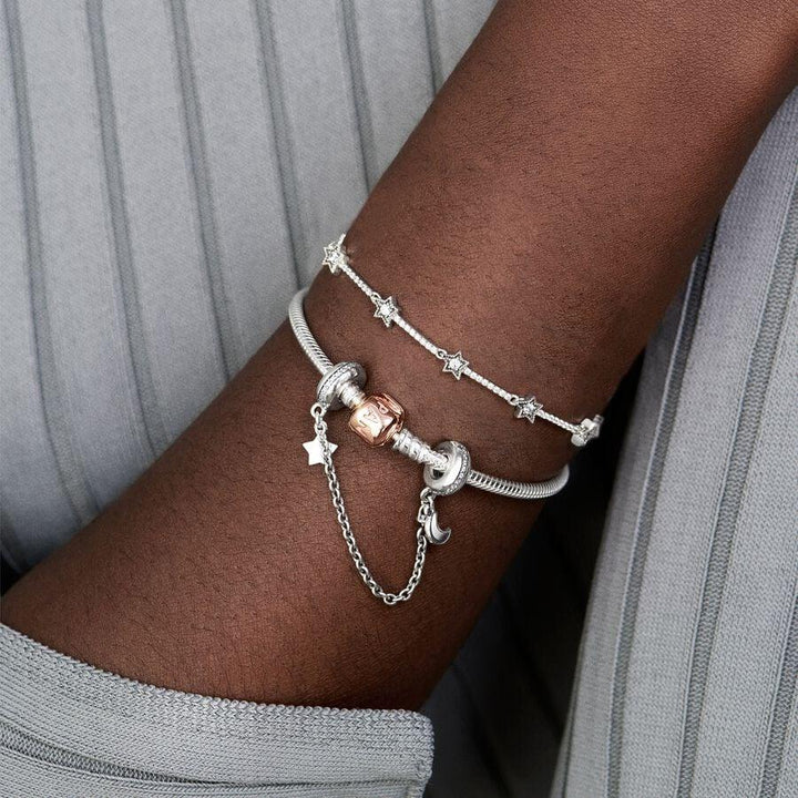 Pandora  Moments snake chain-armband 580702-20