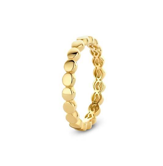 14 kt Ring - Secret Hearts oval- 3mm