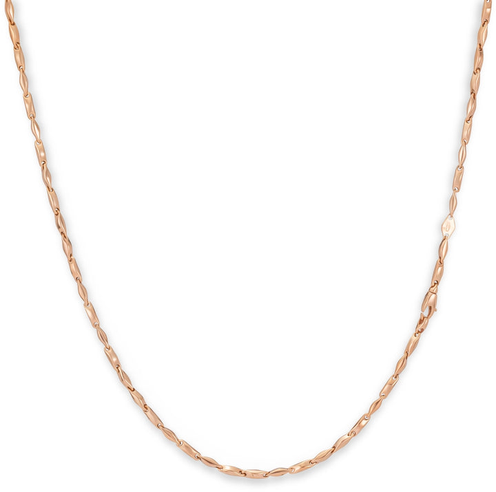 14 kt rose gouden collier 45 cm Monzario Oro 864-C ROSE