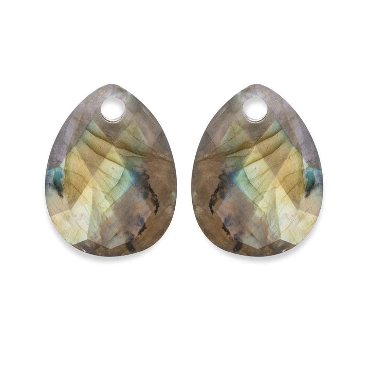 Sparkling Jewels Earstones | Afterglow Labradorite EAGEM18