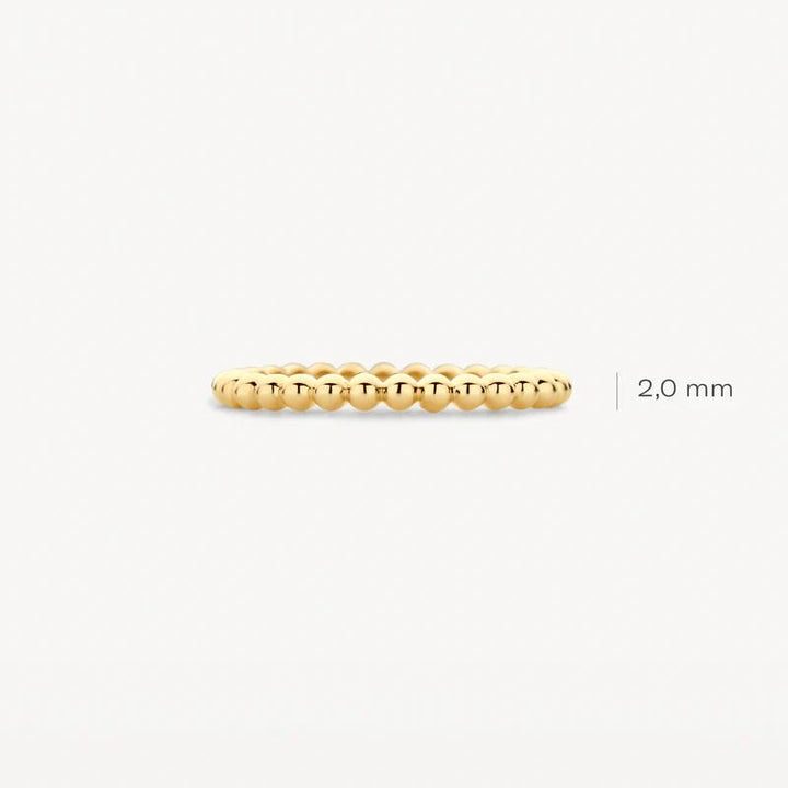 Blush Jewels ring 1105YGO - 14k Geelgoud