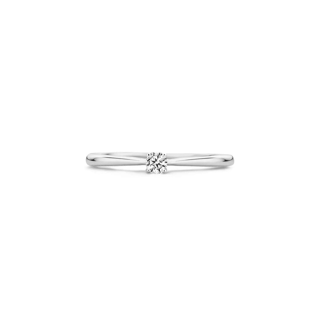 Blush Jewels 1186WZI - 14k Witgoud met Zirkonia maat 54