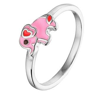 Zilveren Kinder Ring Dieren met Emaille – 13.27674