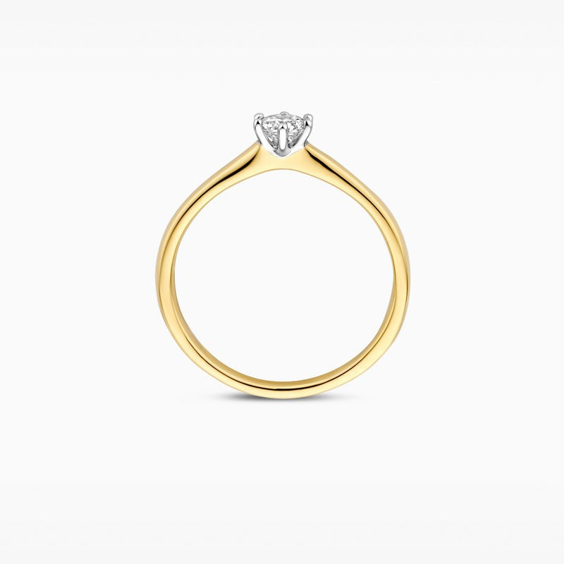 Blush Lab Diamonds Ring LG1037B – 14 Karaat Goud met Lab Grown Diamant 0,30 ct