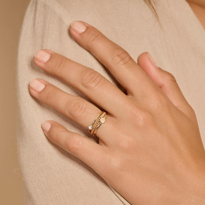 Blush Jewels Ring 1198YZI - 14k Geelgoud