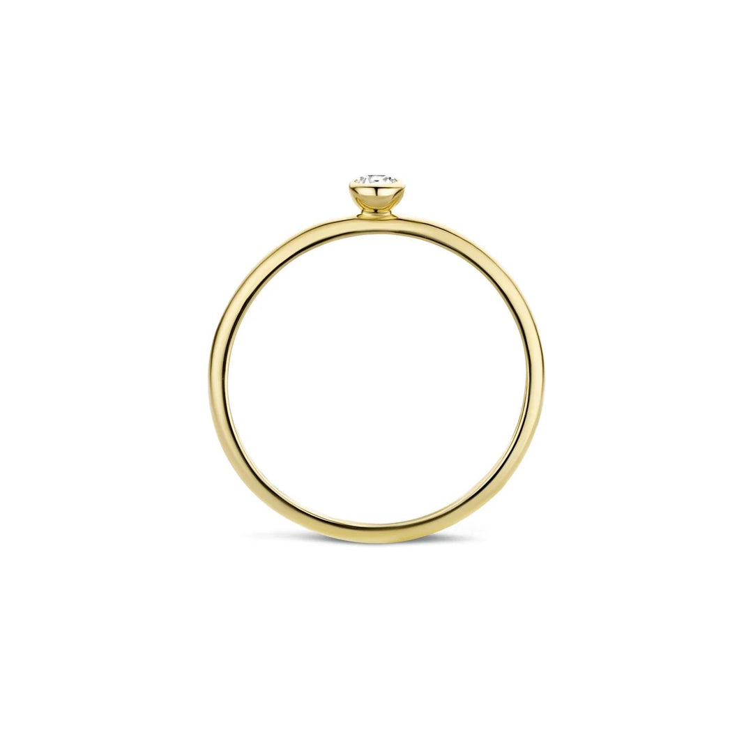 Blush Jewels Ring 1198YZI - 14k Geelgoud
