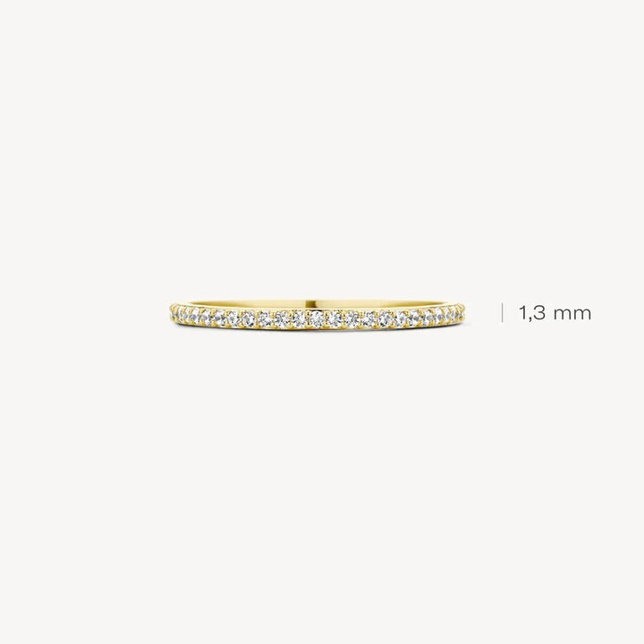 Blush Jewels ring 1201YZI - 14k Geelgoud