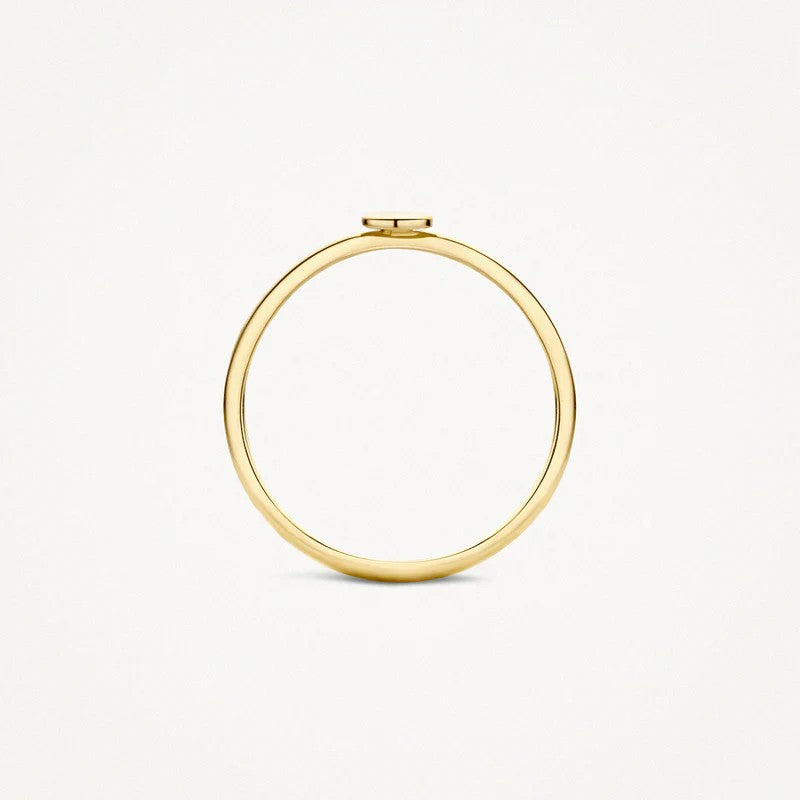 Blush Ring 1212YGO - 14k Geelgoud