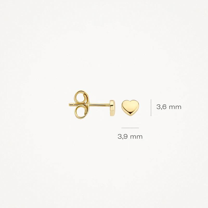Blush Oorknoppen 14 kt 7245YGO