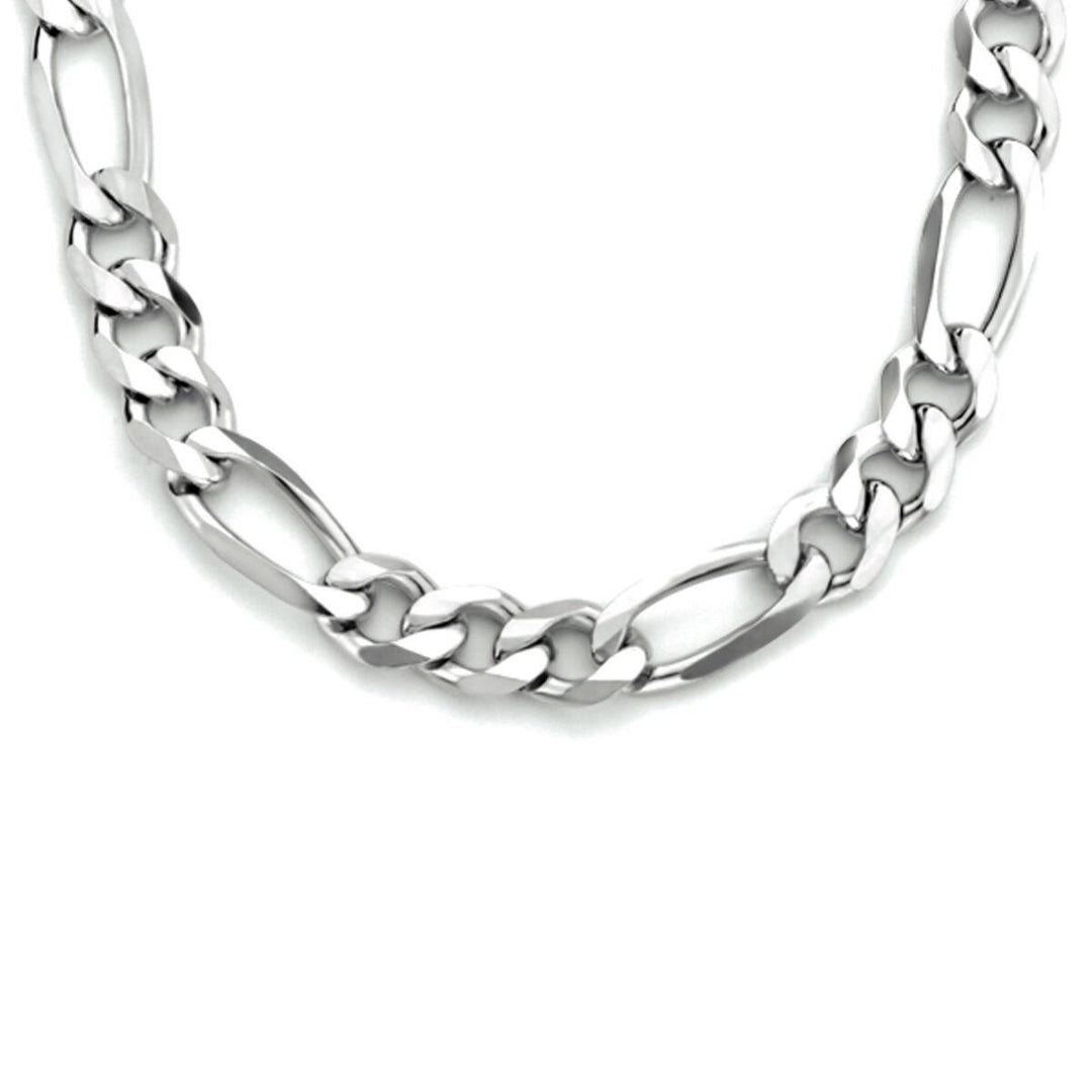 zilveren figaro collier 5 mm 50 cm