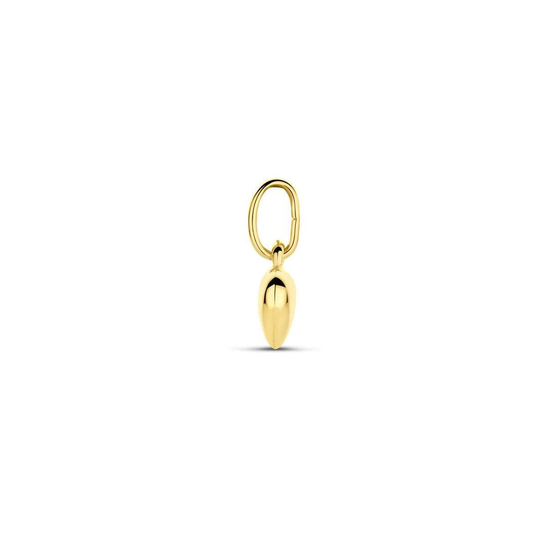 14 Karaat Geelgouden Hart Hanger – 5,5 mm