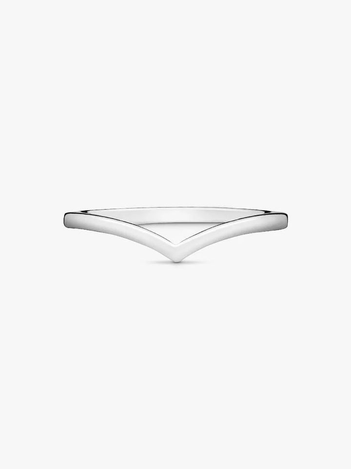 Pandora Polished Wishbone Ring – 196314 (maat 52)